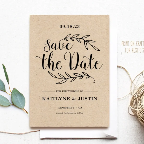 Save the date