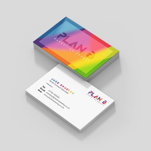 Cartes d’affaires Plastifiées – Soft Touch