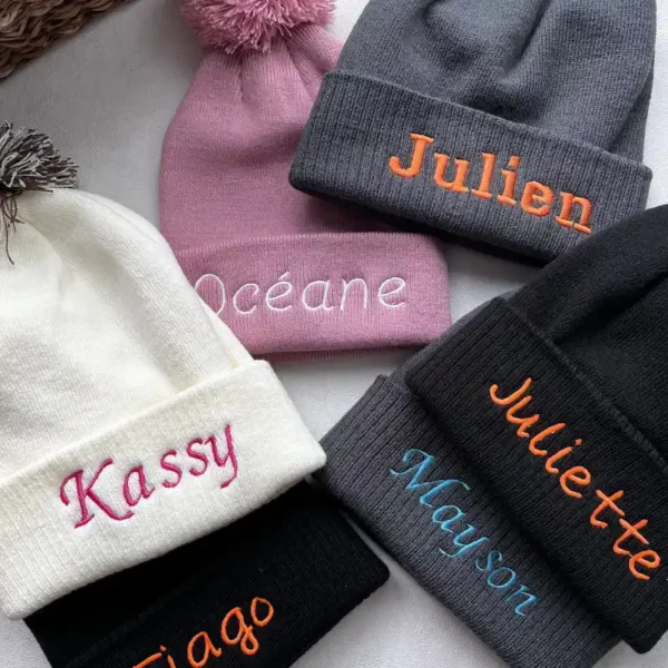 Bonnets personnalisés