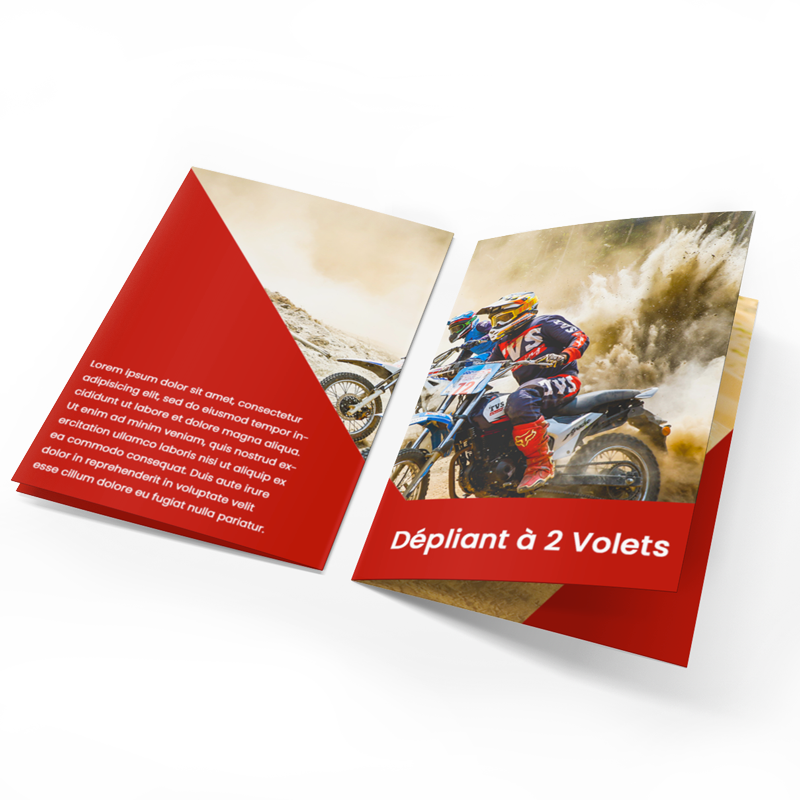 Dépliant 2 volets