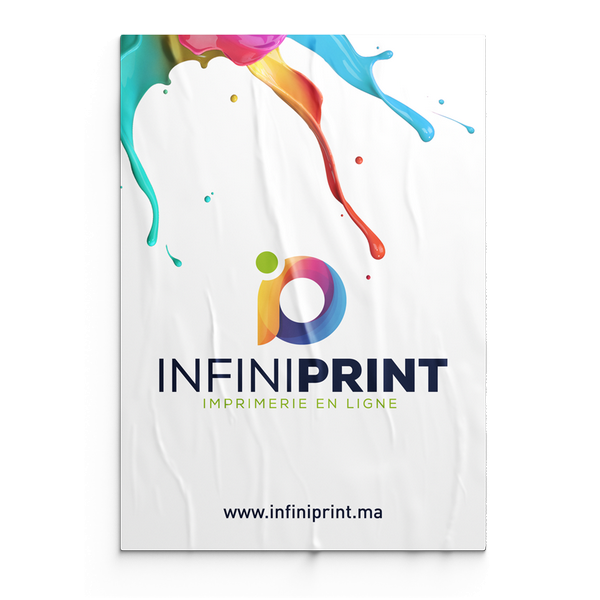 Affiches sur mesure Imprimé sur papier avec plastification Recto Verso