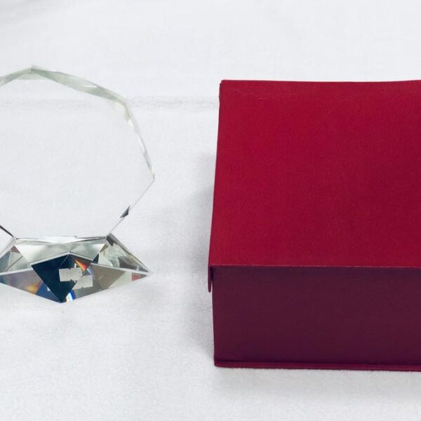 Trophée en cristal
