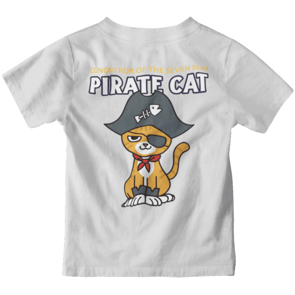 T-shirt Pirate Cat