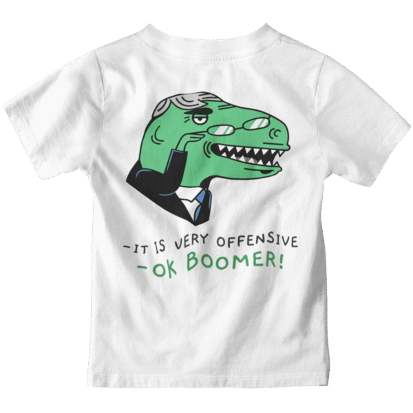 T-shirt Ok boomer