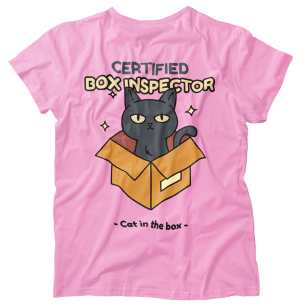T-shirt Cat in The Box