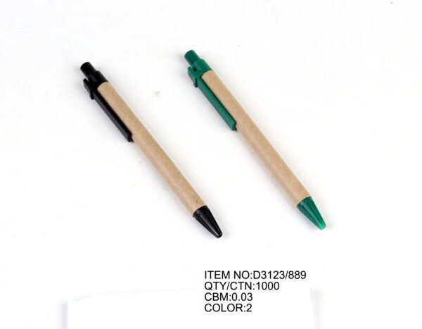 Stylo éco carton