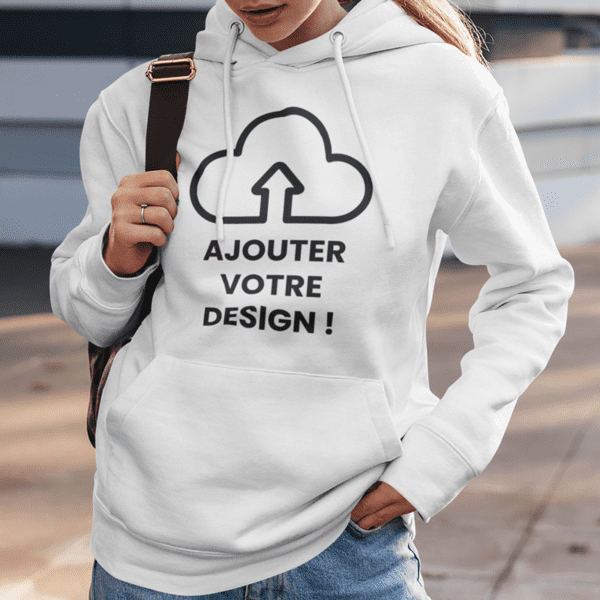 Sweat à capuche femme personnalisée